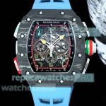 Swiss Quality Richard Miller RM65-01 Carbon Fiber Case Automatic Clone Watch 